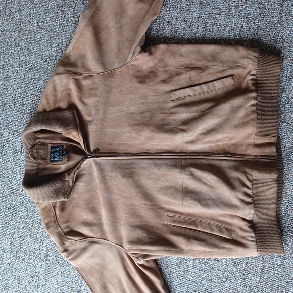 Jos. A. Bank Other - Brown Suede Bomber Jacket